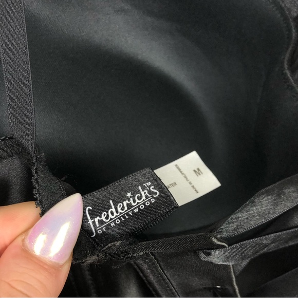 Fredericks Of Hollywood Black and Red Corset Top - Picture 7 of 7